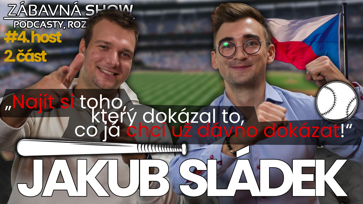 Jakub Sládek s Lubomírem Novohradským, v Zábavné show!